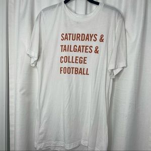 Bella Canvas College Football Short Sleeve T Shirt